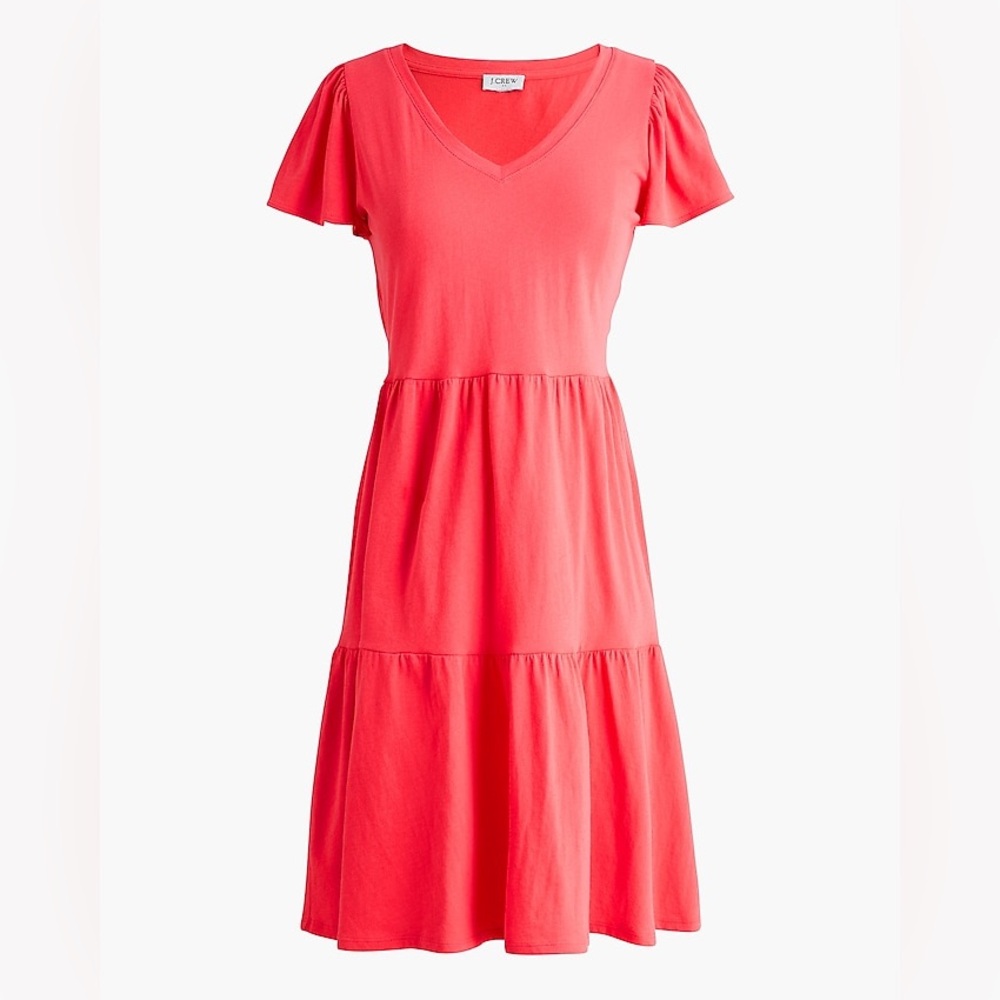 NWT J CREW Tiered knit mini dress